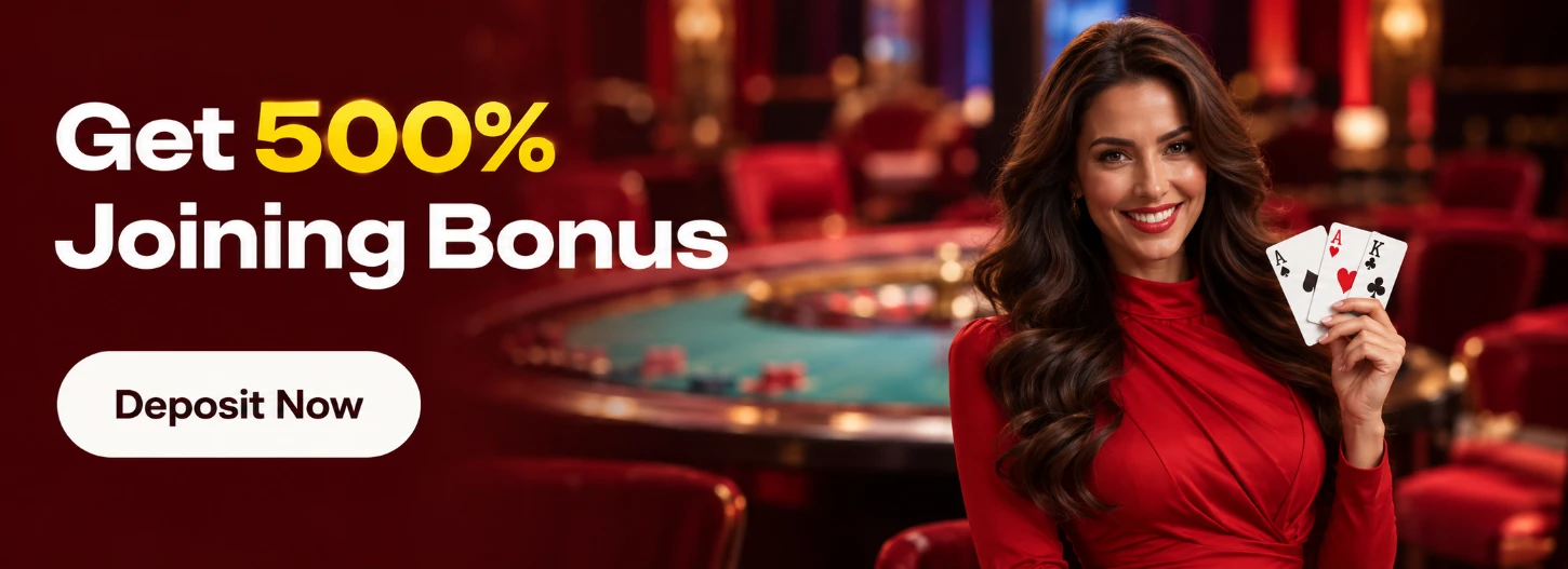 Get 500% joining bonus